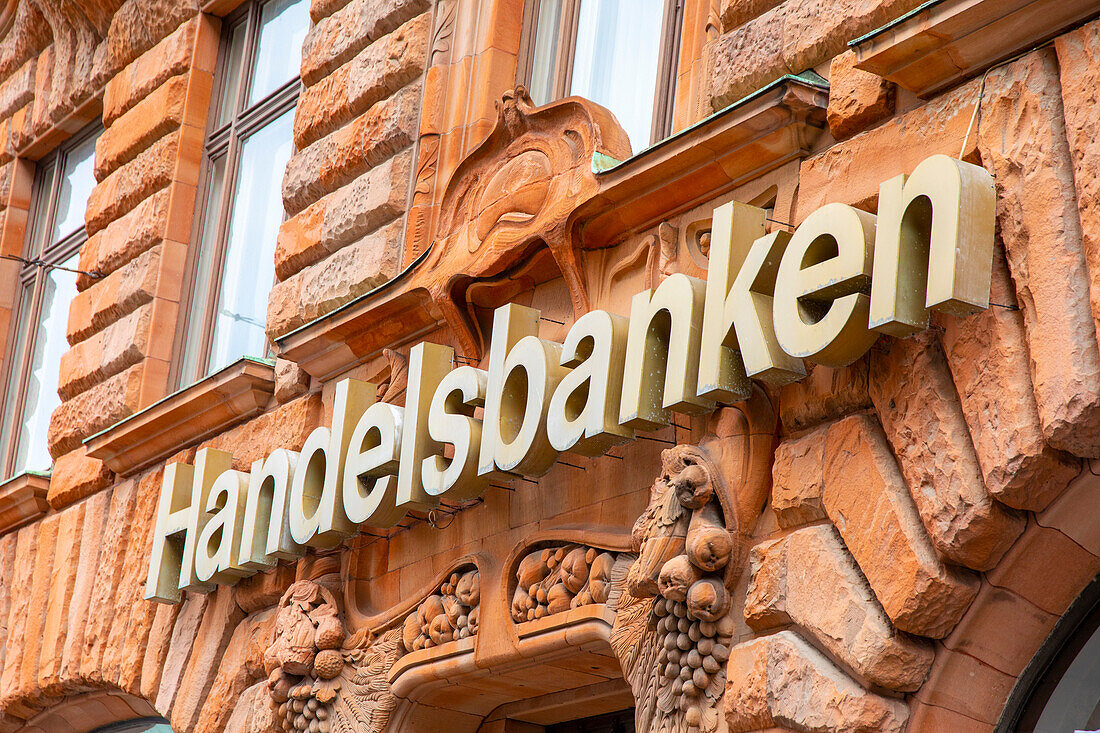 Europa, Skandinavien, Schweden. Skania. Malmoe. Handelsbanken