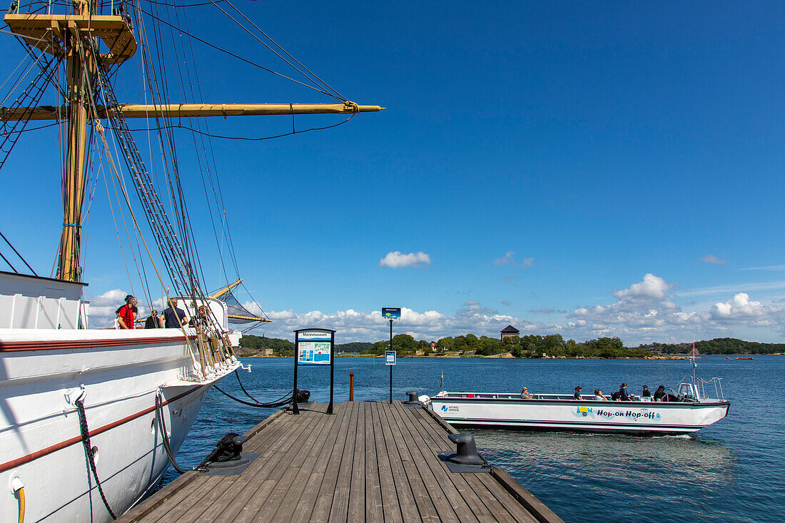 Europa,Skandinavien,Schweden. Karlskrona. Schifffahrtsmuseum. Insel Stumholmen