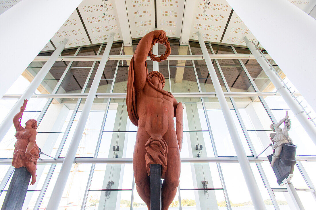 Europa,Skandinavien,Schweden. Karlskrona. Schifffahrtsmuseum. Galionsfigur