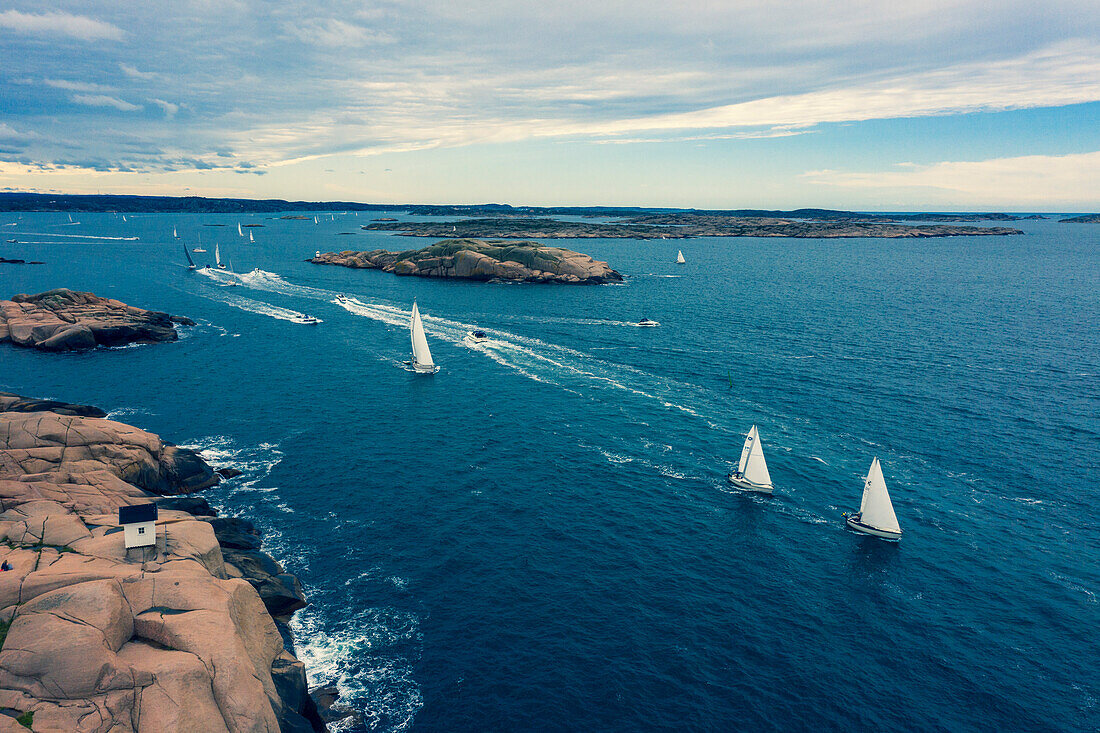 Europa,Skandinavien,Schweden. Lysekil. Stangehuvud. der alte Leuchtturm