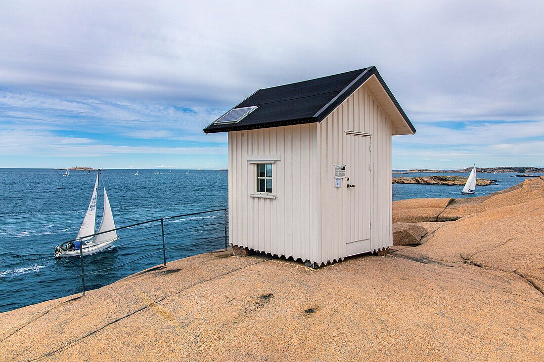 Europa,Skandinavien,Schweden. Lysekil. Stangehuvud. der alte Leuchtturm