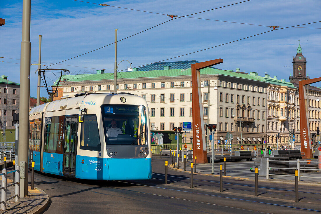 Europa,Skandinavien,Schweden. Göteborg. Straßenbahn