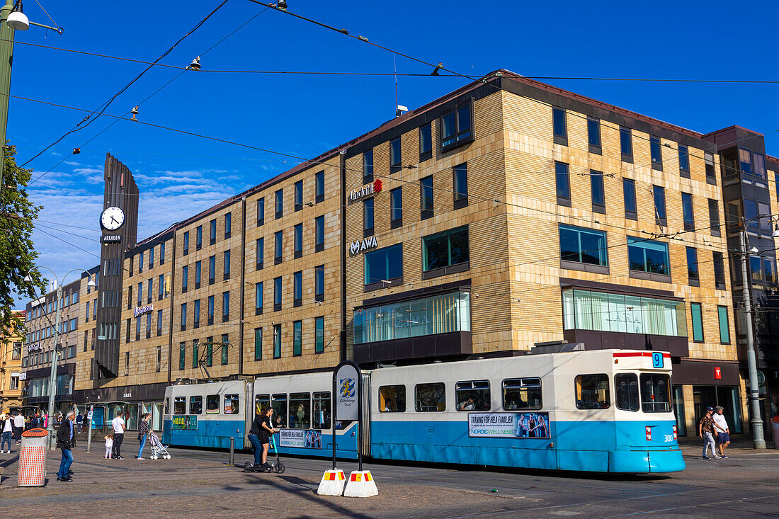 Europe,Scandinavia,Sweden. Goeteborg. Tramway