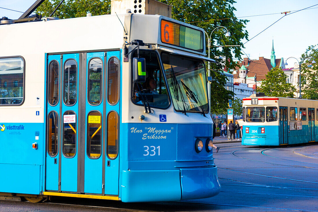 Europa,Skandinavien,Schweden. Göteborg. Straßenbahn