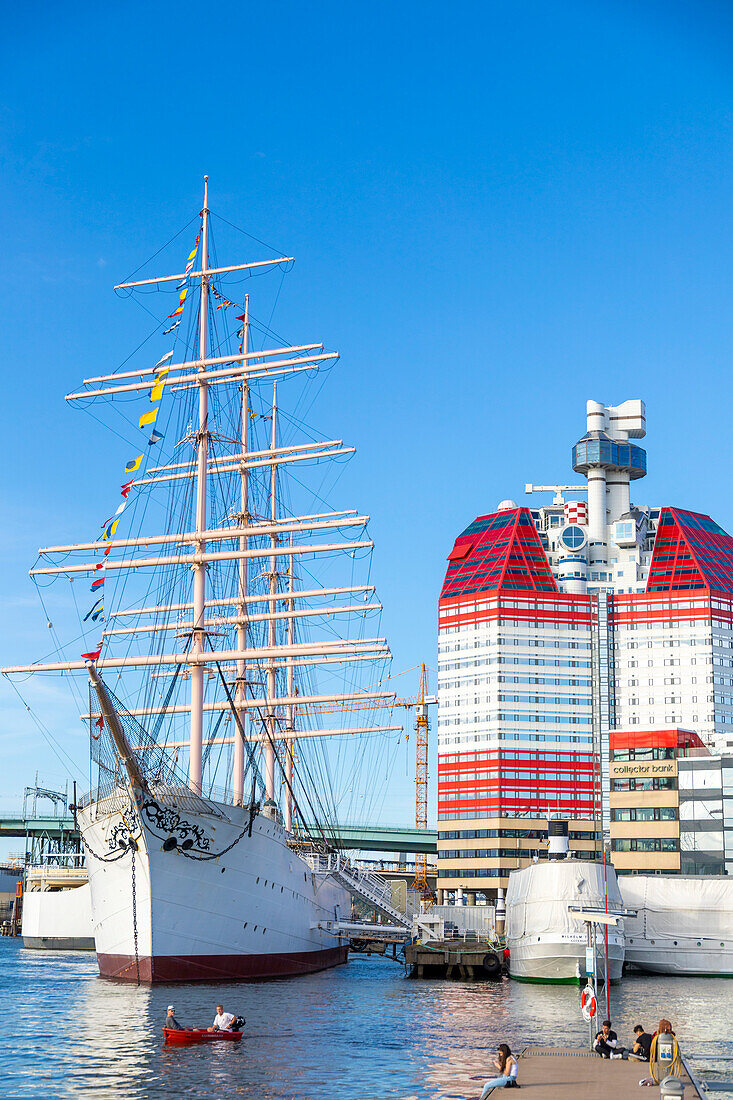 Europa,Skandinavien,Schweden. Göteborg. Goetheborgs-utkiken Gebäude