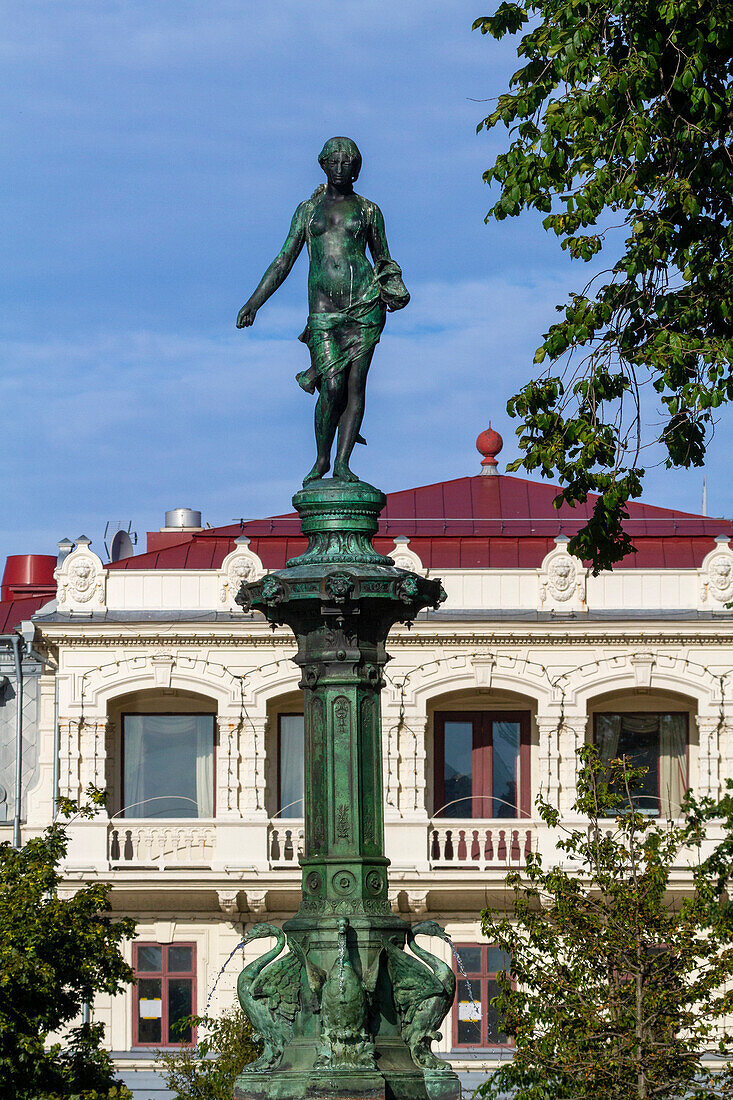 Europa, Skandinavien, Schweden. Göteborg. Johanna Fontaine,Brunnsparken