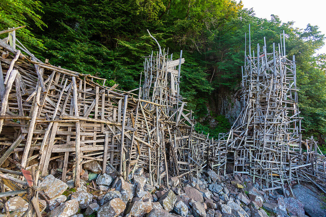 Europa,Skandinavien,Schweden. Kullaberg. Nimis in Ladonien von Lars Vilks