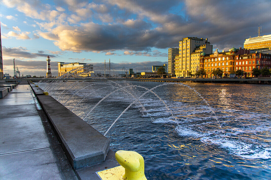 Europa,Skandinavien,Schweden. Schonen. Malmö. Inre Hamnen Hafen