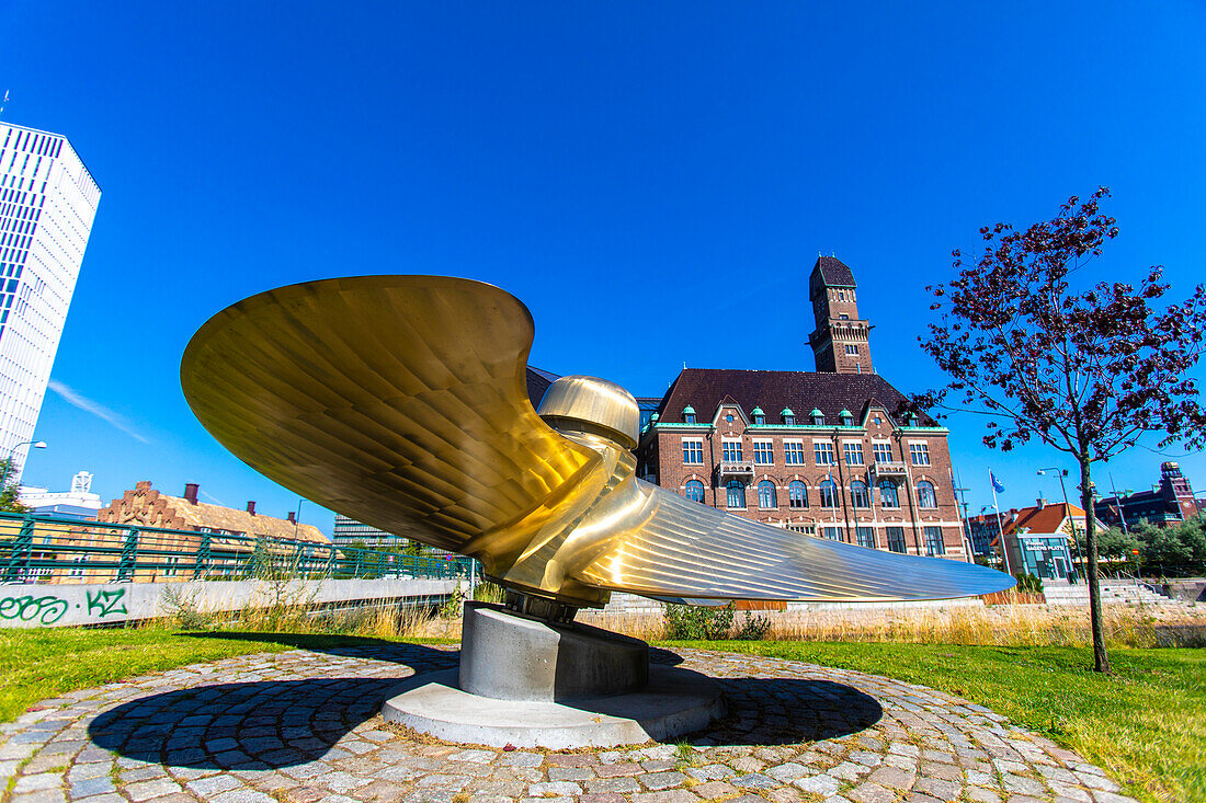 Europa, Skandinavien, Schweden. Schonen. Malmö. Weltweite Maritime Universität