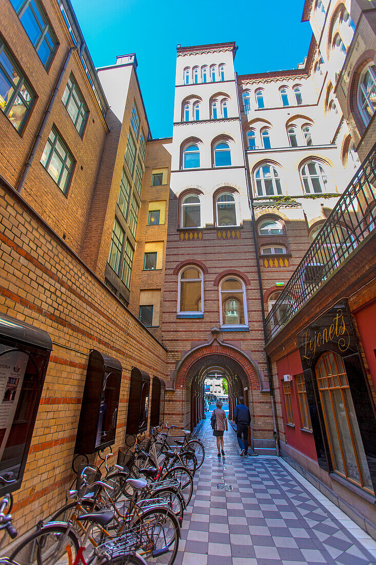 Europa,Skandinavien,Schweden. Schonen. Malmö. Lejonet Passage