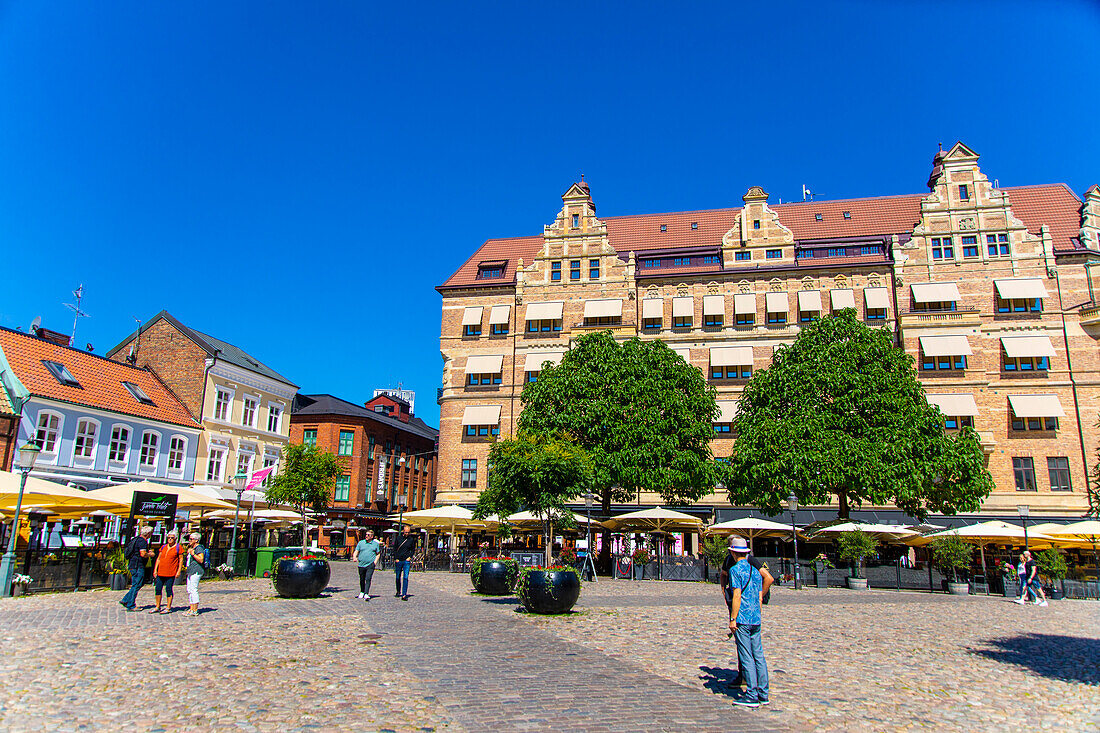 Europa,Skandinavien,Schweden. Skanien. Malmoe. Alte Stadt. Lilla torg Platz