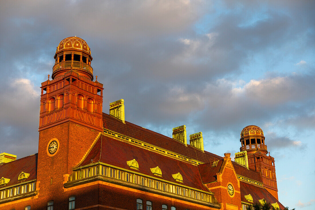 Europe,Scandinavia,Sweden. Skania. Malmoe. Post building