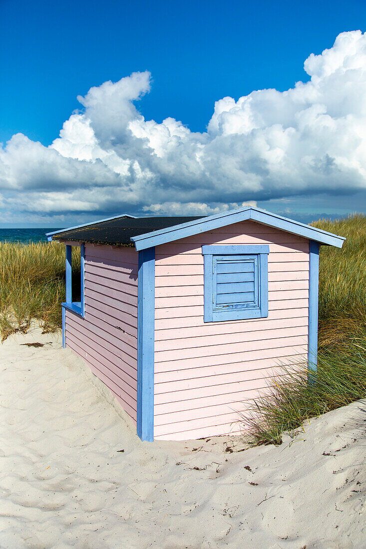 Europe,Scandinavia,Sweden. Skania.  Falsterbo peninsula. Skanor. Beach huts