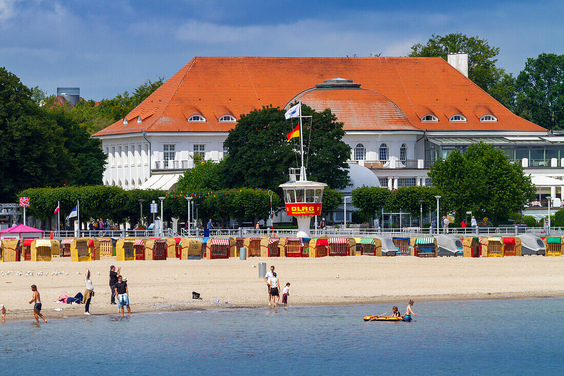 Europa,Deutschland. Schleswig-Holstein. Travemünde. Strandkorb