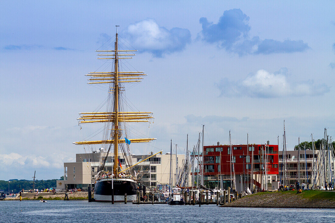 Europe,Germany. Schleswig-Holstein. Travemuende. Passat