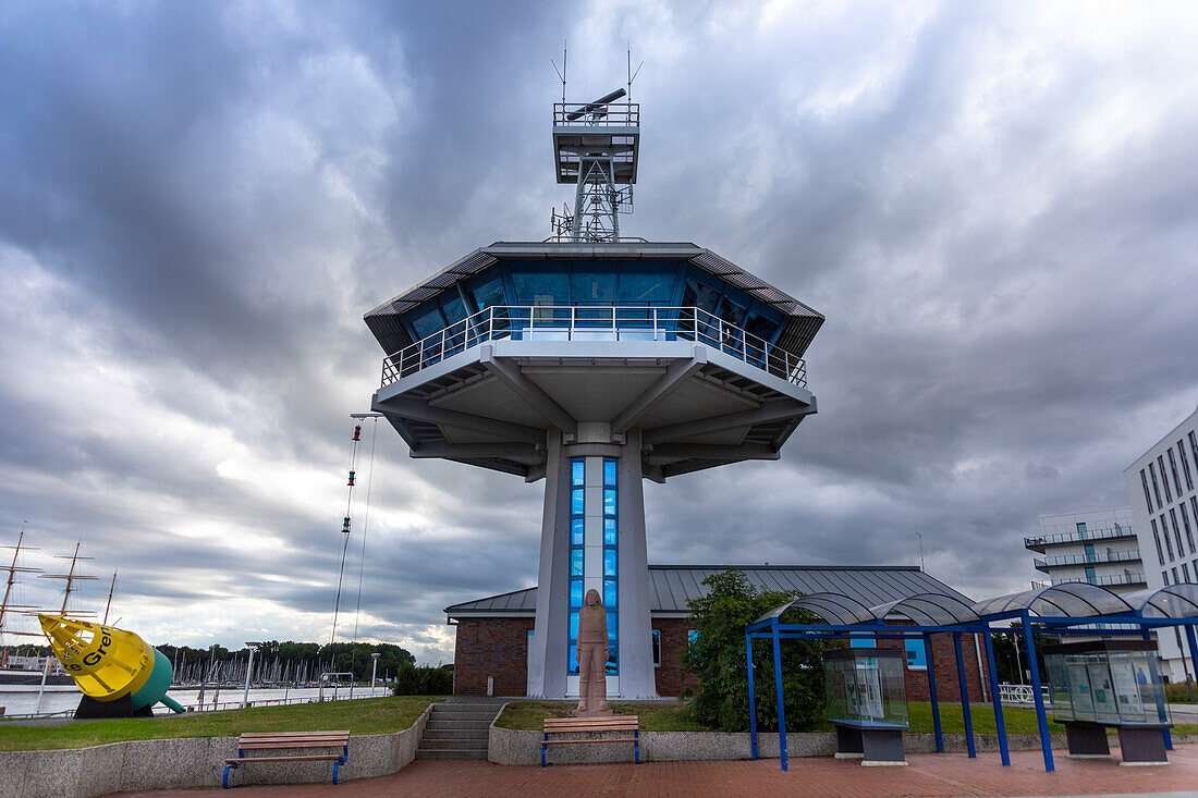 Europe,Germany. Schleswig-Holstein. Travemuende. Harbor master's office