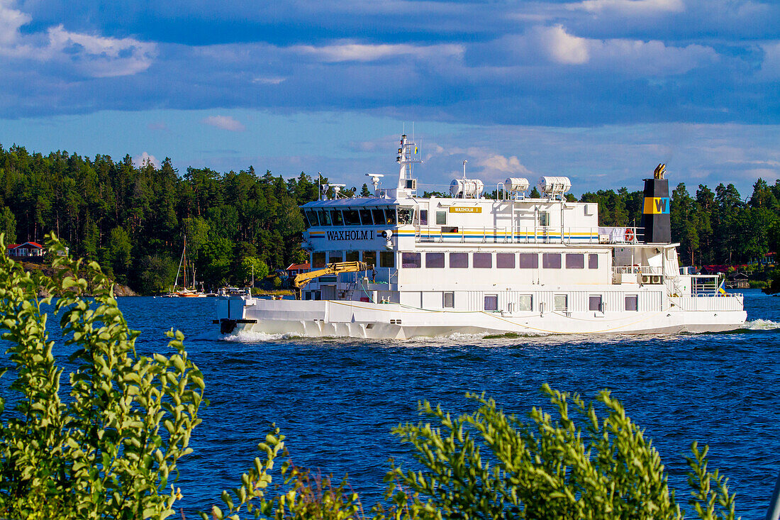 Europe,Scandinavia,Sweden,Stockholm Archipelago,Vaxholm Island