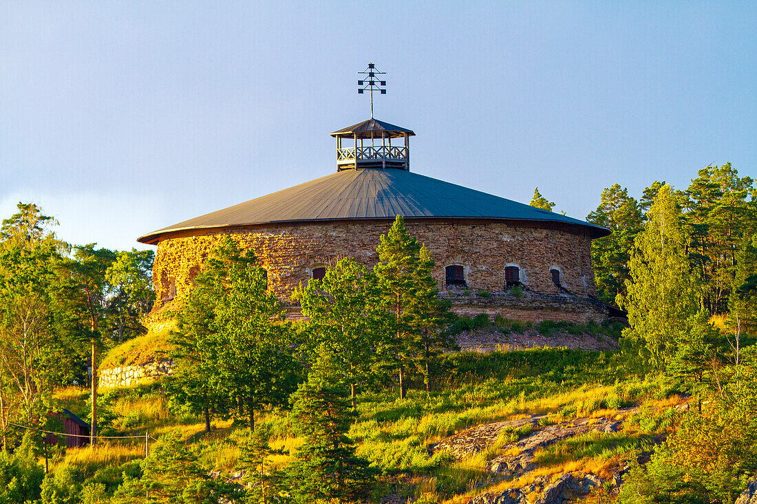 Europa,Skandinavien,Schweden,Stockholmer Schärengarten,Oxdjupet,Festung Fredriksborg