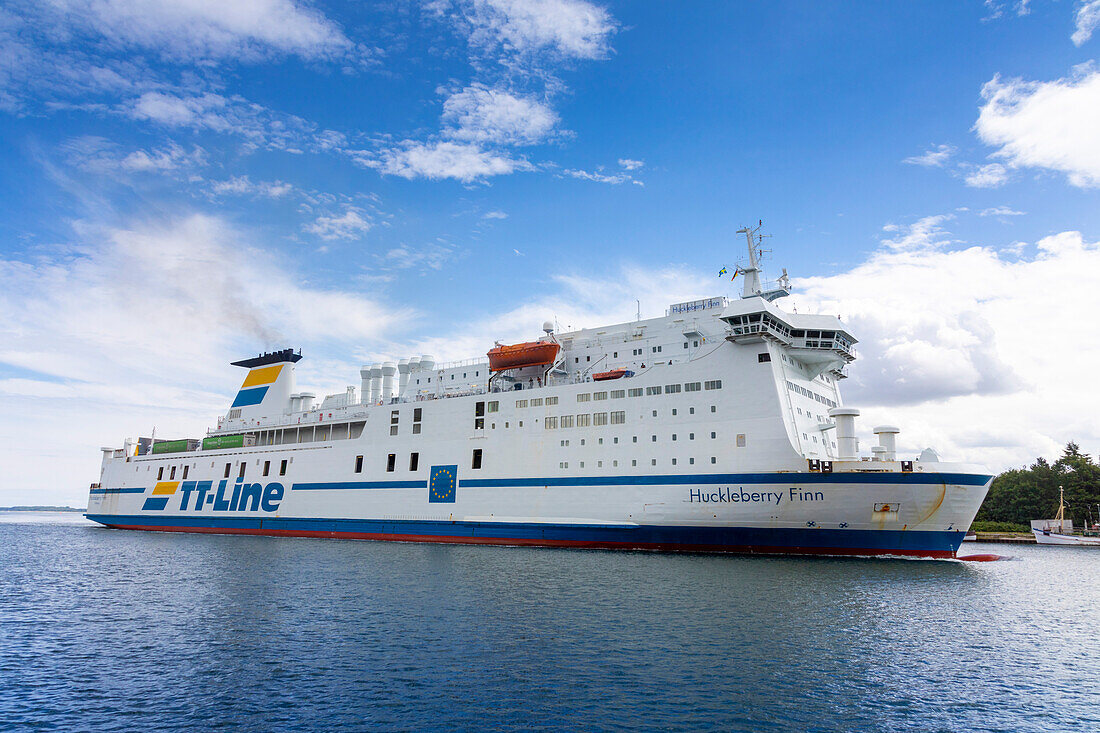 Europa,Deutschland. Schleswig-Holstein. Travemünde. TT-Line GmnH Fähre