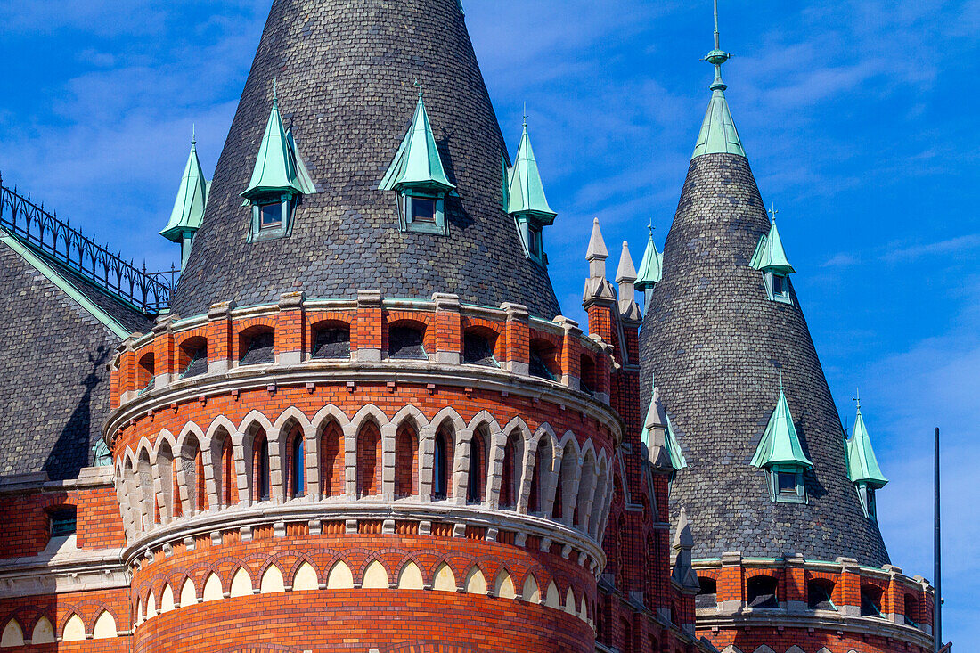 Europa,Skandinavien,Schweden. Schonen. Helsingborg. Radhuset. Das Rathaus