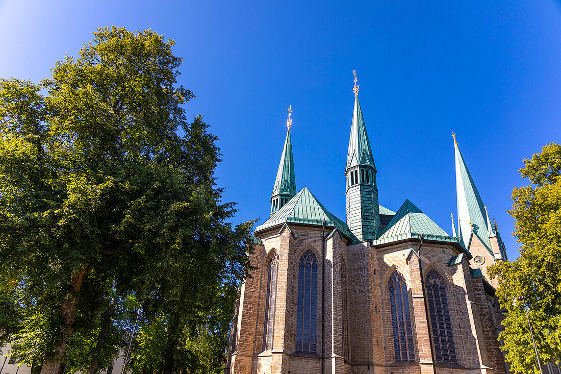 Europe,Sweden,Ostergotland County,Linkoeping. Linkoeping cathedral