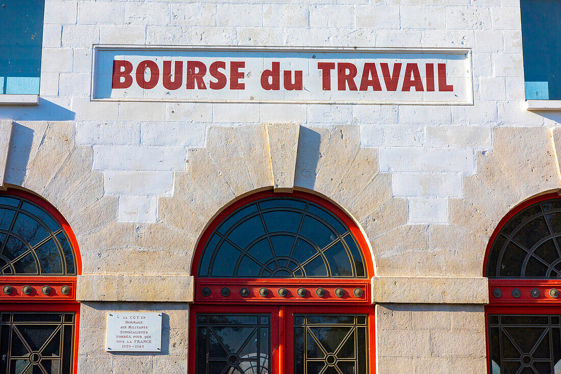 France,Grand Est,Aube,Troyes. Labor exchange