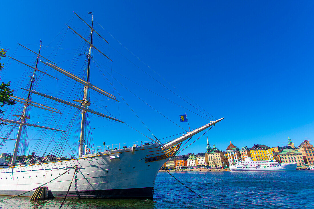 Europa,Skandinavien,Schweden. Stockholm. Altstadt. Gamla Stan. Af Chapman, umgewandelt in eine Jugendherberge