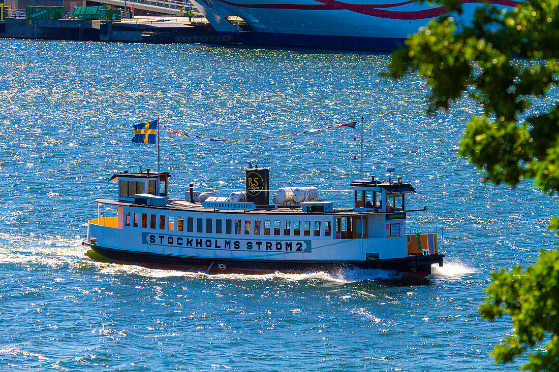 Europe,Scandinavia,Sweden. Stockholm. Ferry