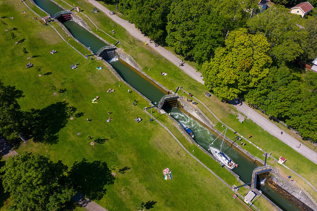 Schweden,Kreis Ostergotland,Region Linkoping,Kanal Goeta