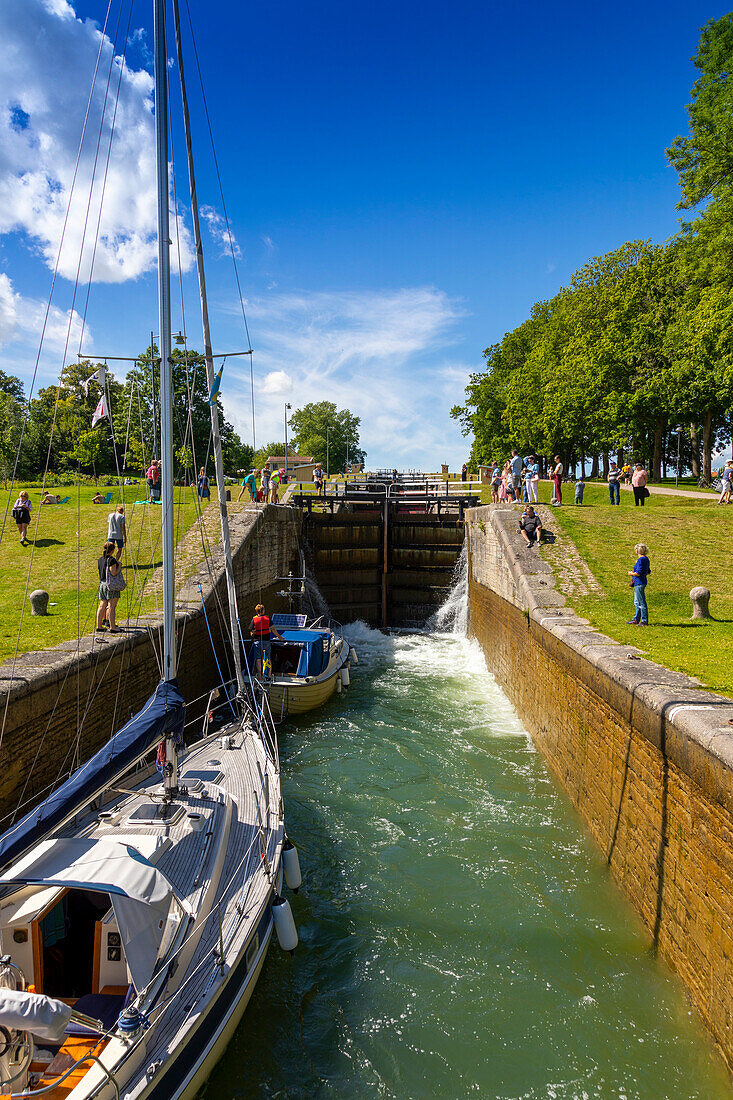 Schweden,Kreis Ostergotland,Region Linkoping,Kanal Goeta