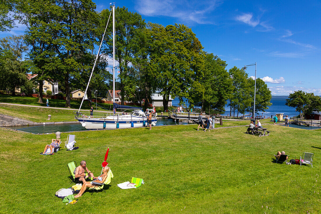 Schweden,Kreis Ostergotland,Region Linkoping,Kanal Goeta