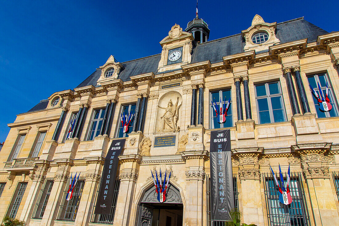 France,Grand Est,Aube,Troyes. City hall