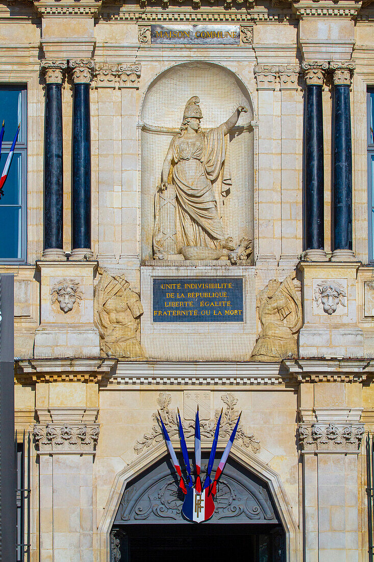 France,Grand Est,Aube,Troyes. City hall