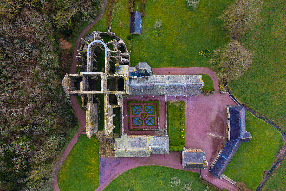 Frankreich,Manche,Cotentin. Hambye, Abtei Notre-Dame de Hambye, ehemaliges Benediktinerkloster