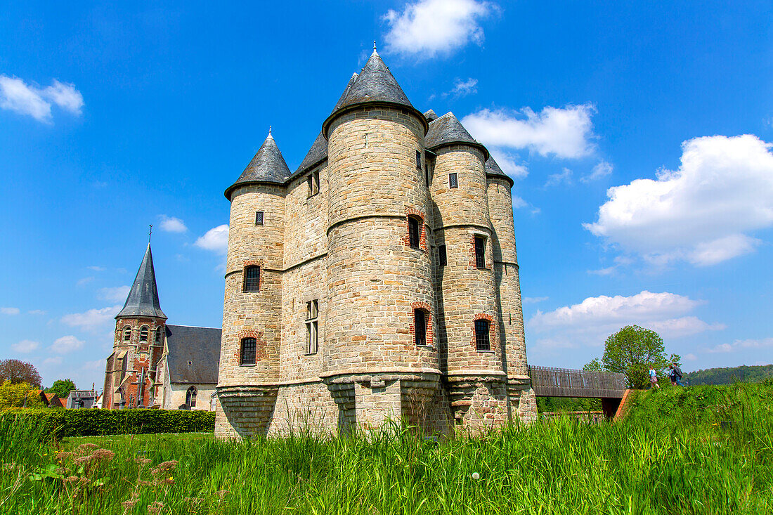 France,Hauts de France,Pas de Calais,Bours,the keep