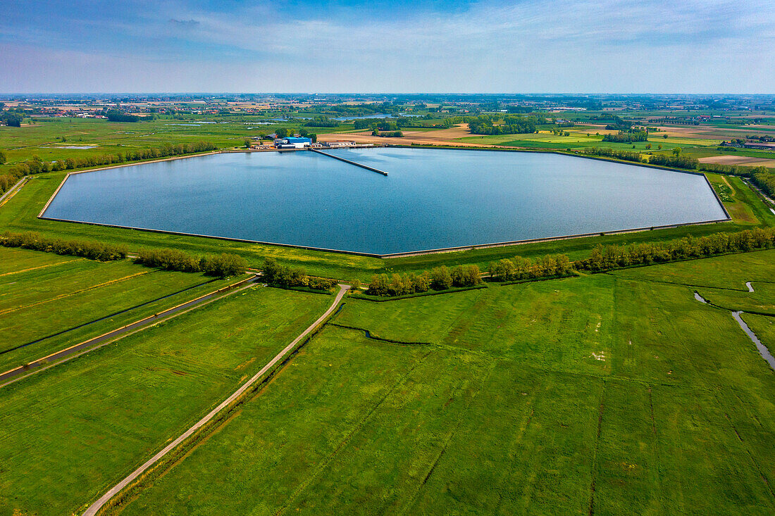 Belgium,Flemish Region,province of West Flanders,Dixmude,Hexagon. Blankaart Spaarbekken