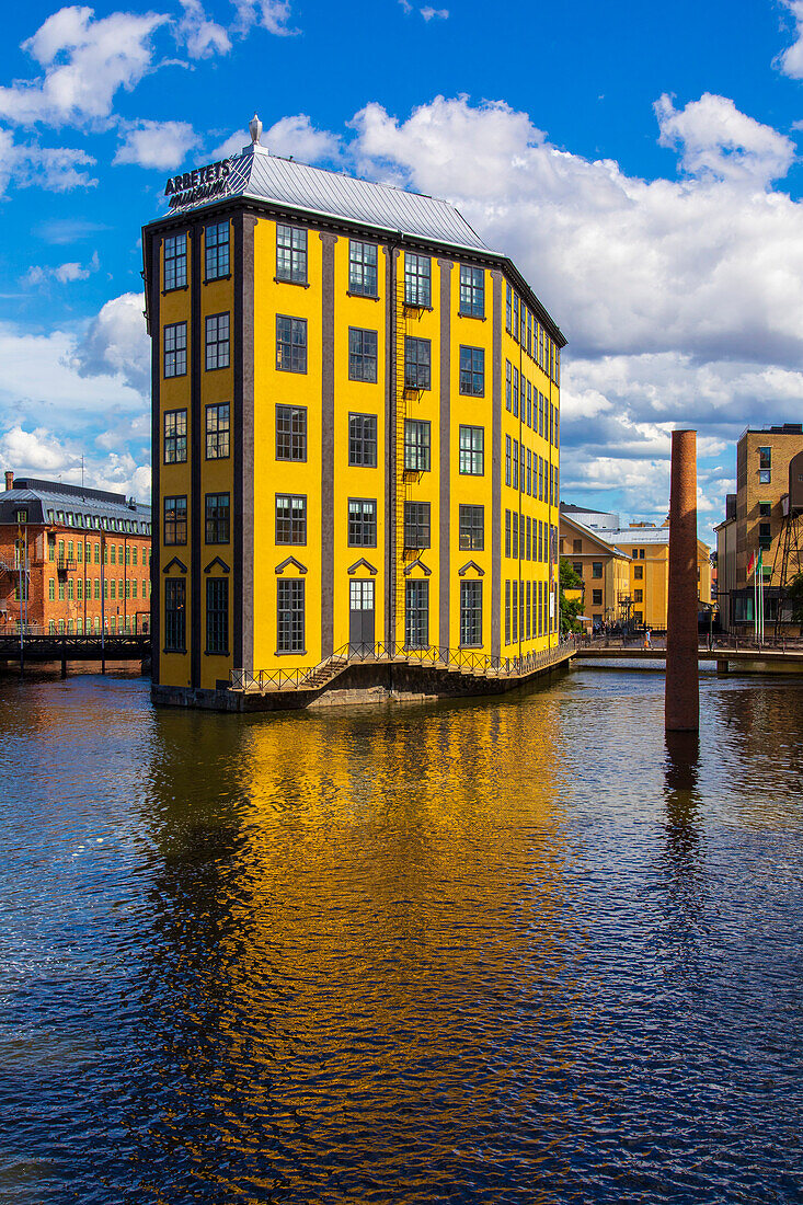 Europe,Scandinavia,Sweden.. Norrkoeping. Work museum in the old mill building