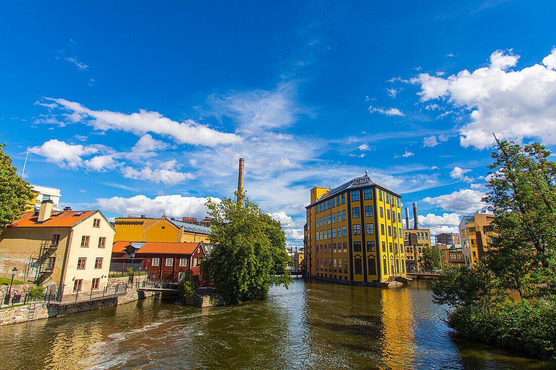 Europa,Skandinavien,Schweden.. Norrköping. Arbeitsmuseum im alten Mühlengebäude