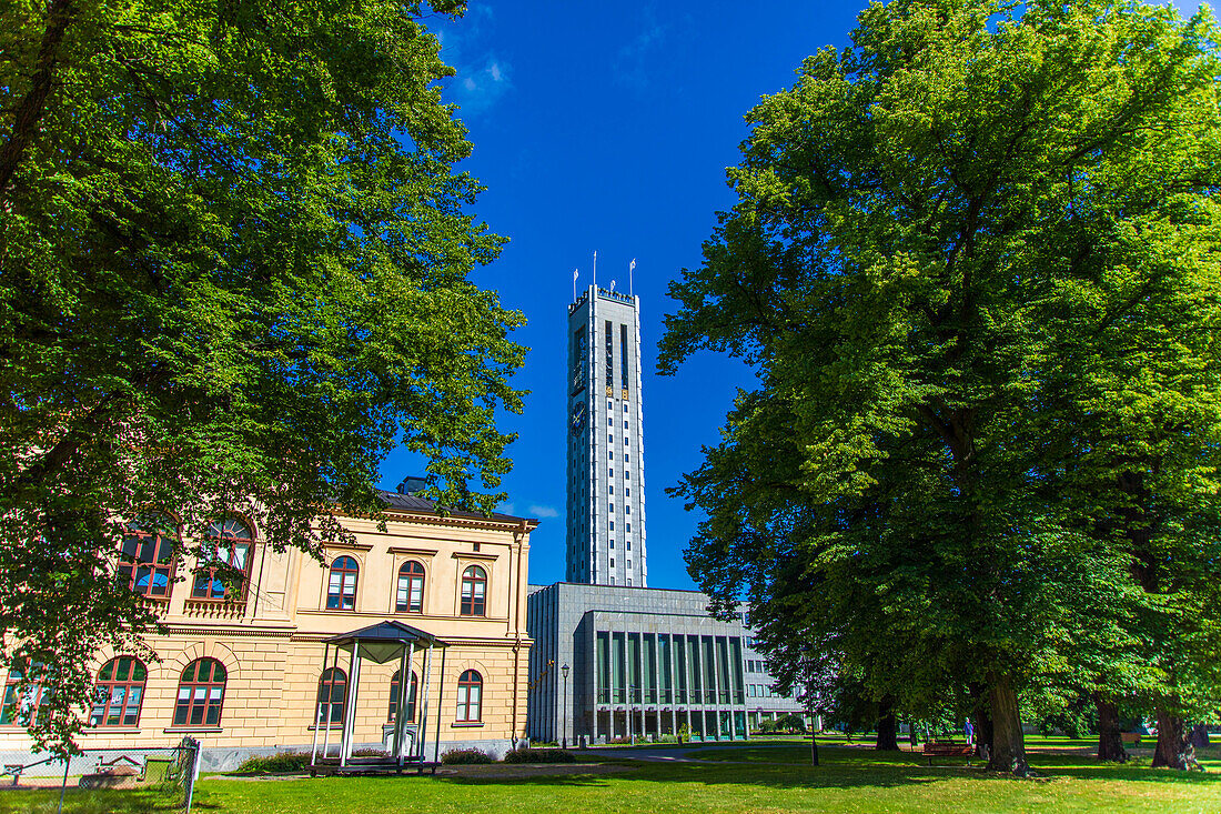 Europa,Skandinavien,Schweden.. Västermanland. Vaesteras. Das Rathaus