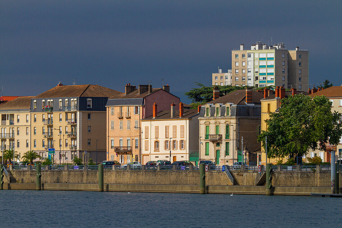 France,Saone-et-Loire,Mâcon. Saone river