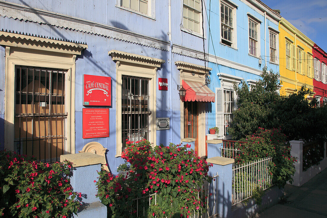 Chile,Valparaiso,Calle Pierre Loti,Cafe Central,