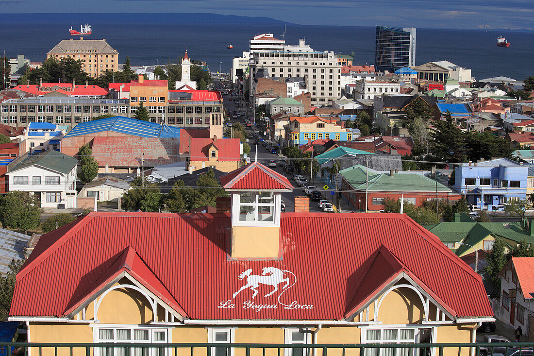 Chile,Magallanes,Punta Arenas,Skyline,Magellanstraße,