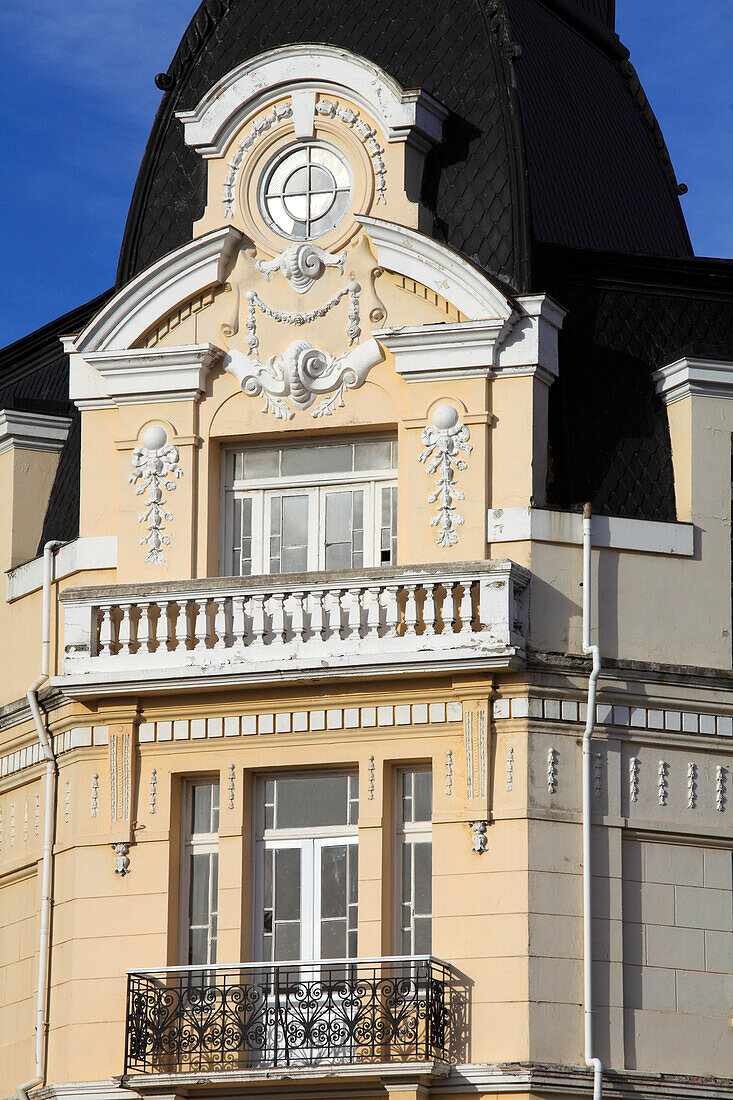 Chile,Magallanes,Punta Arenas,Plaza de Armas, historische Architektur,Detail,