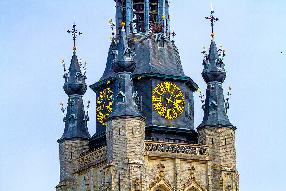 Europe,Belgium,Kortrijk,West Flanders Province. Church St Martin