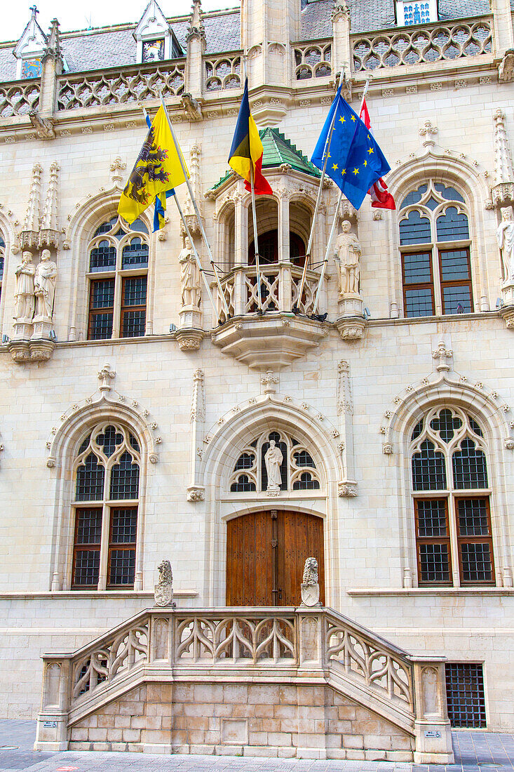 Europa,Belgien,Kortrijk,Provinz Westflandern,rathaus