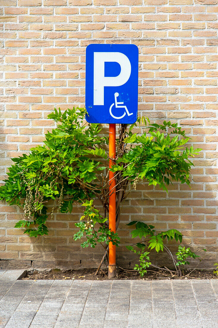 Behindertenparkplatz