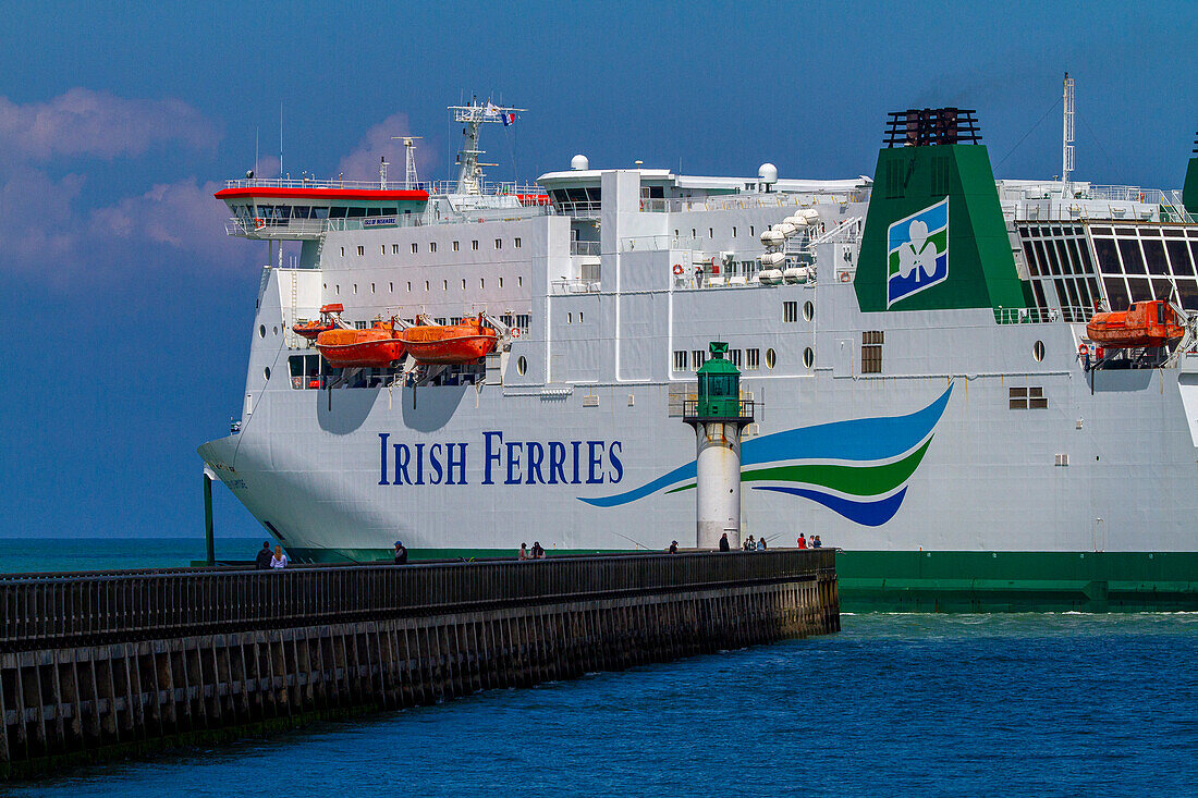 Frankreich,Hauts de France,Cote d'opale,Pas de Calais,Calais,. CalaisIsle of Inishmore,Irische Fähren