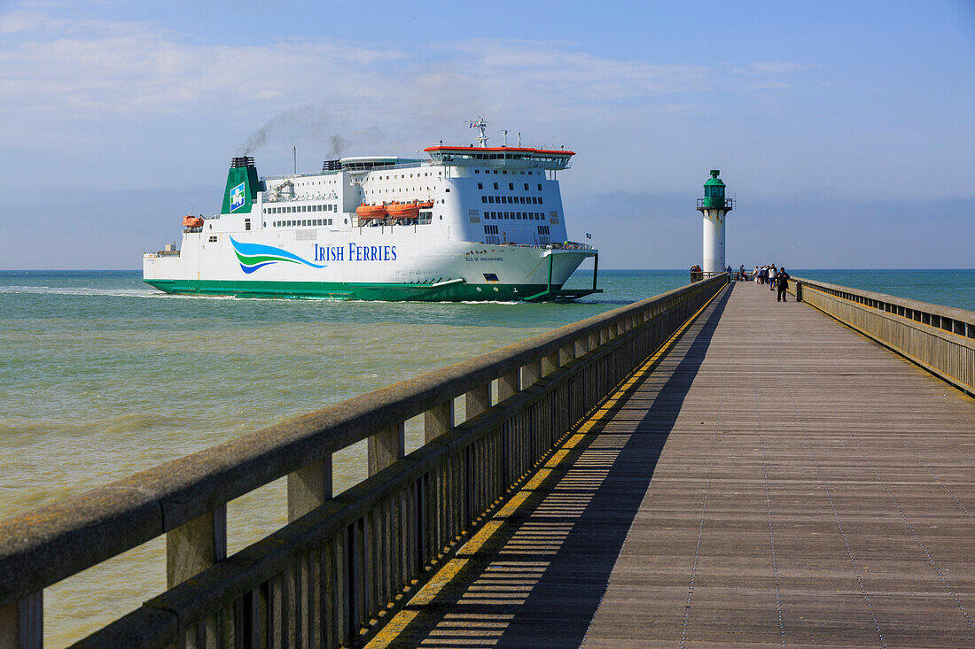 Frankreich,Hauts de France,Cote d'opale,Pas de Calais,Calais,. CalaisIsle of Inishmore,Irische Fähren