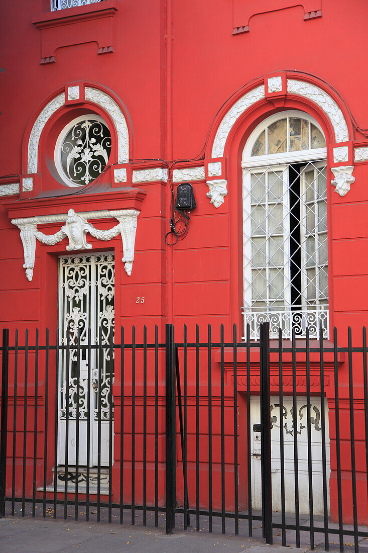 Chile,Santiago,Barrio Yungay,Haus,historische Architektur,