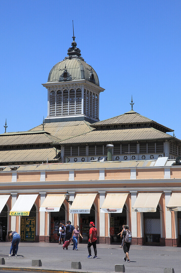 Chile,Santiago,Mercado Central,Markt,